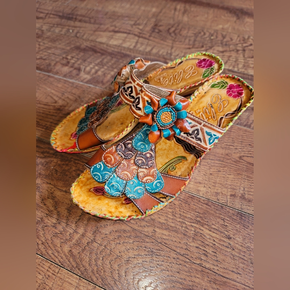 Corkys genuine leather
